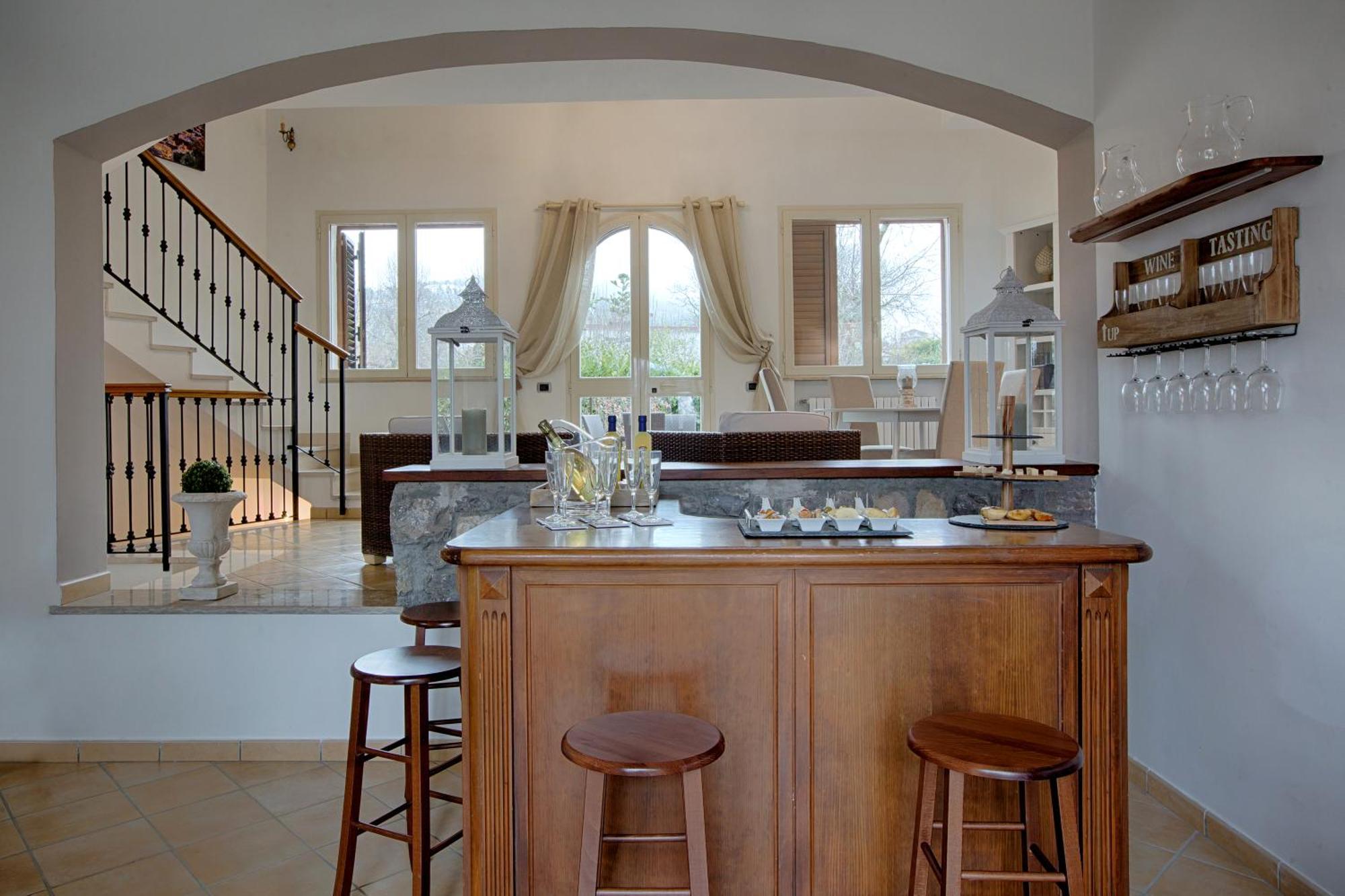 Villa Spartano Sant'Agata Sui Due Golfi Massalubrense 马萨鲁布朗斯 外观 照片